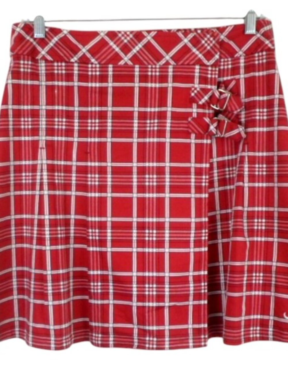Alabama Crimson Tide Red Tartan Plaid Kilt Mini Skirt Erin Spiritwear